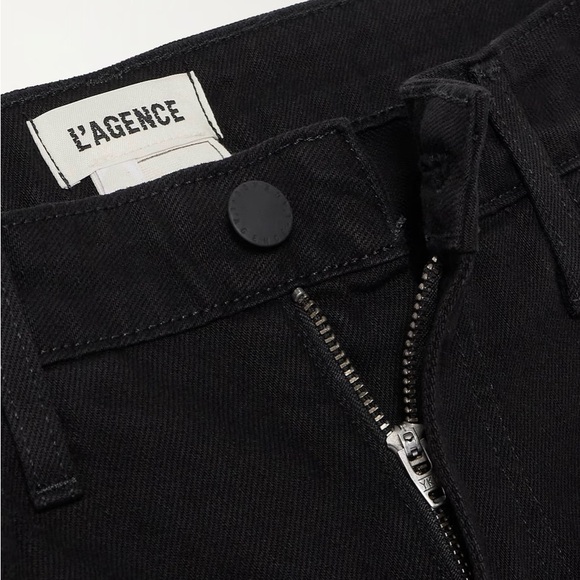 L’AGENCE Oriana High Rise Black Jeans - Picture 4 of 15